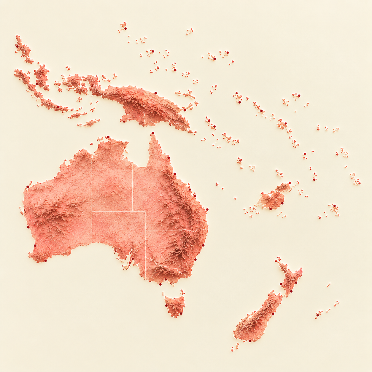 Himalayan salt export to Oceania