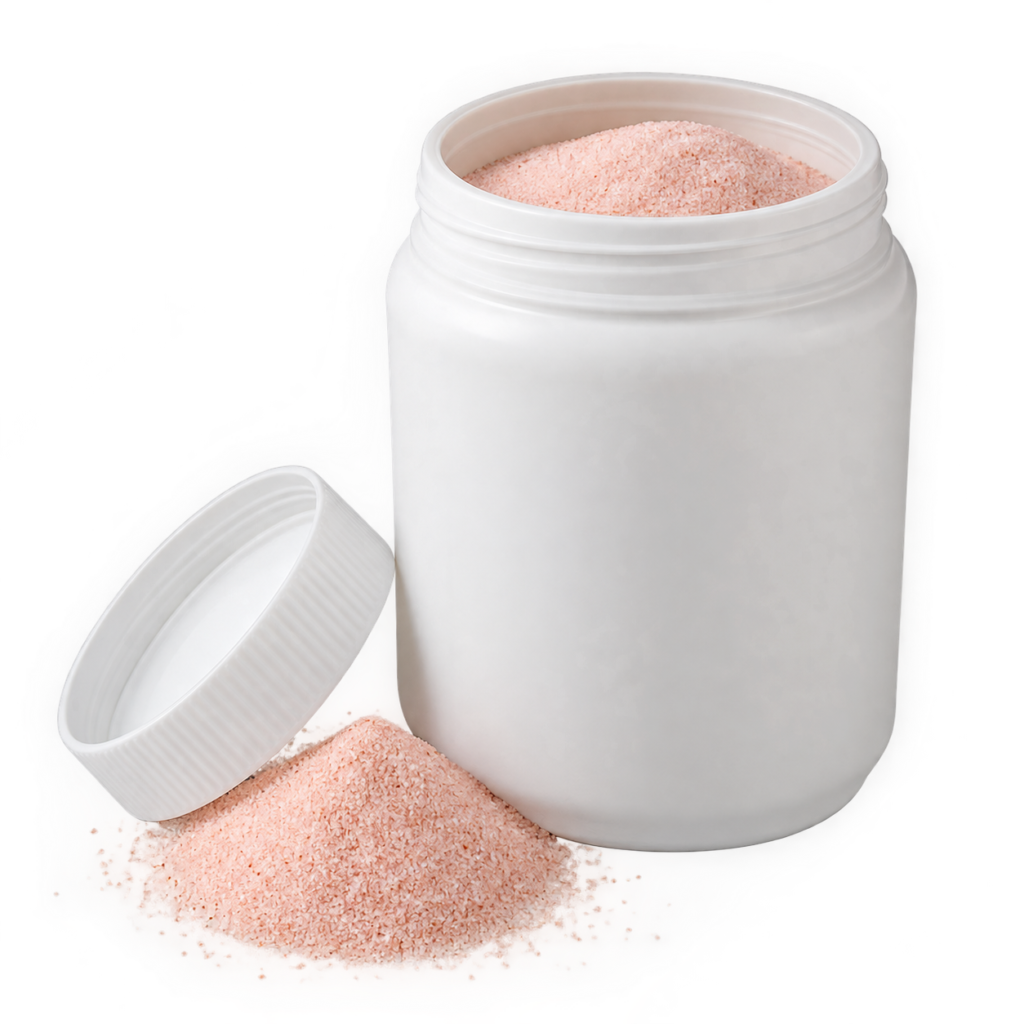 Iodised Himalayan table salt in bulk for regulated export markets