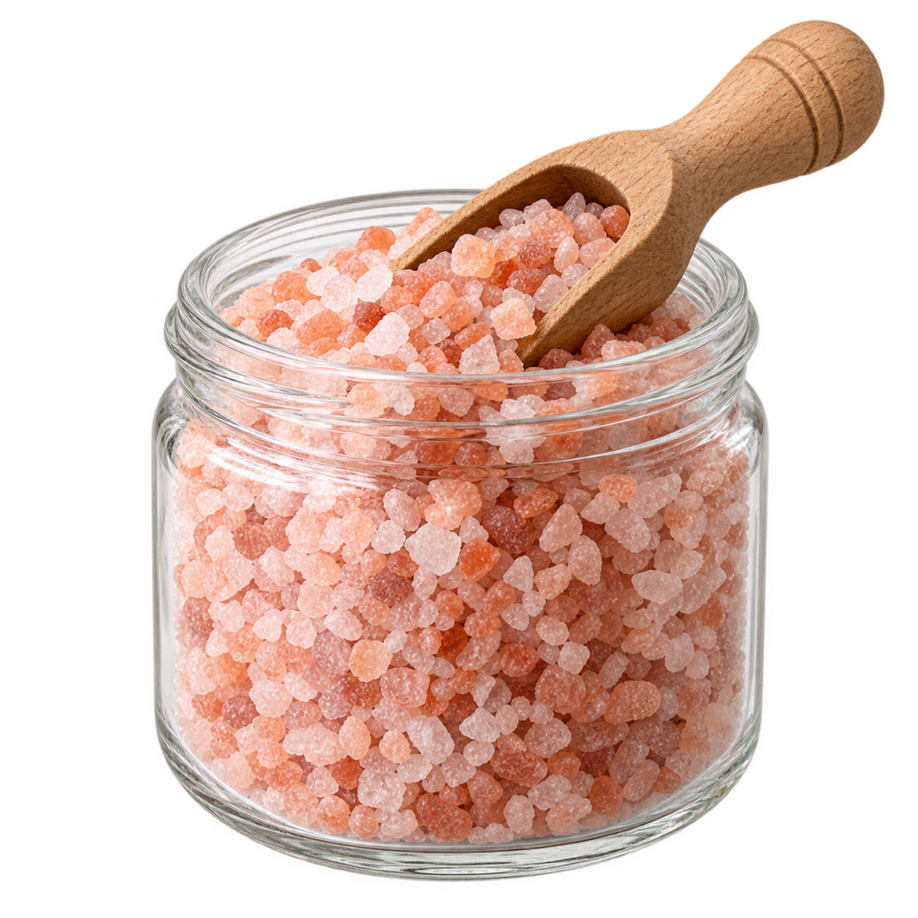Medium grade Himalayan bath salt for wholesale retail jars