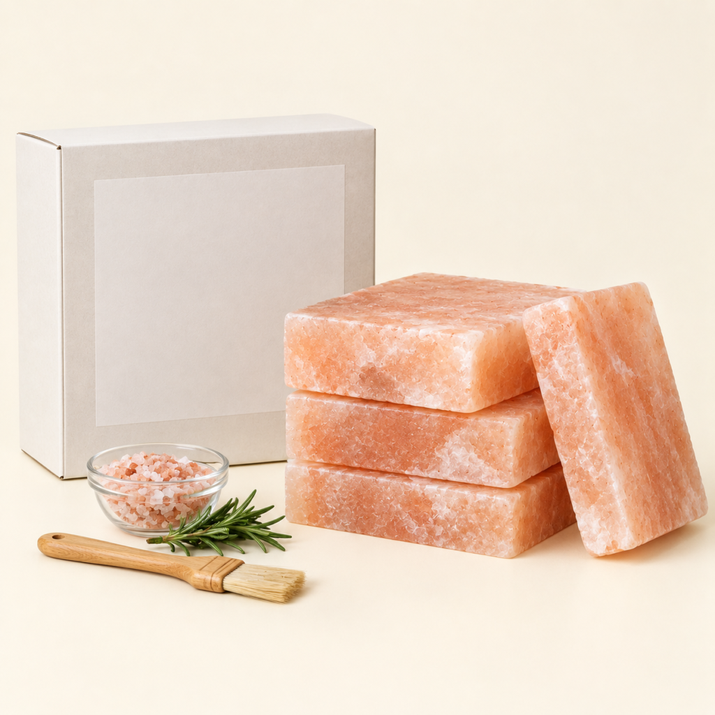 Private label cooking blocks supplied in unbranded packaging for own-brand programmes