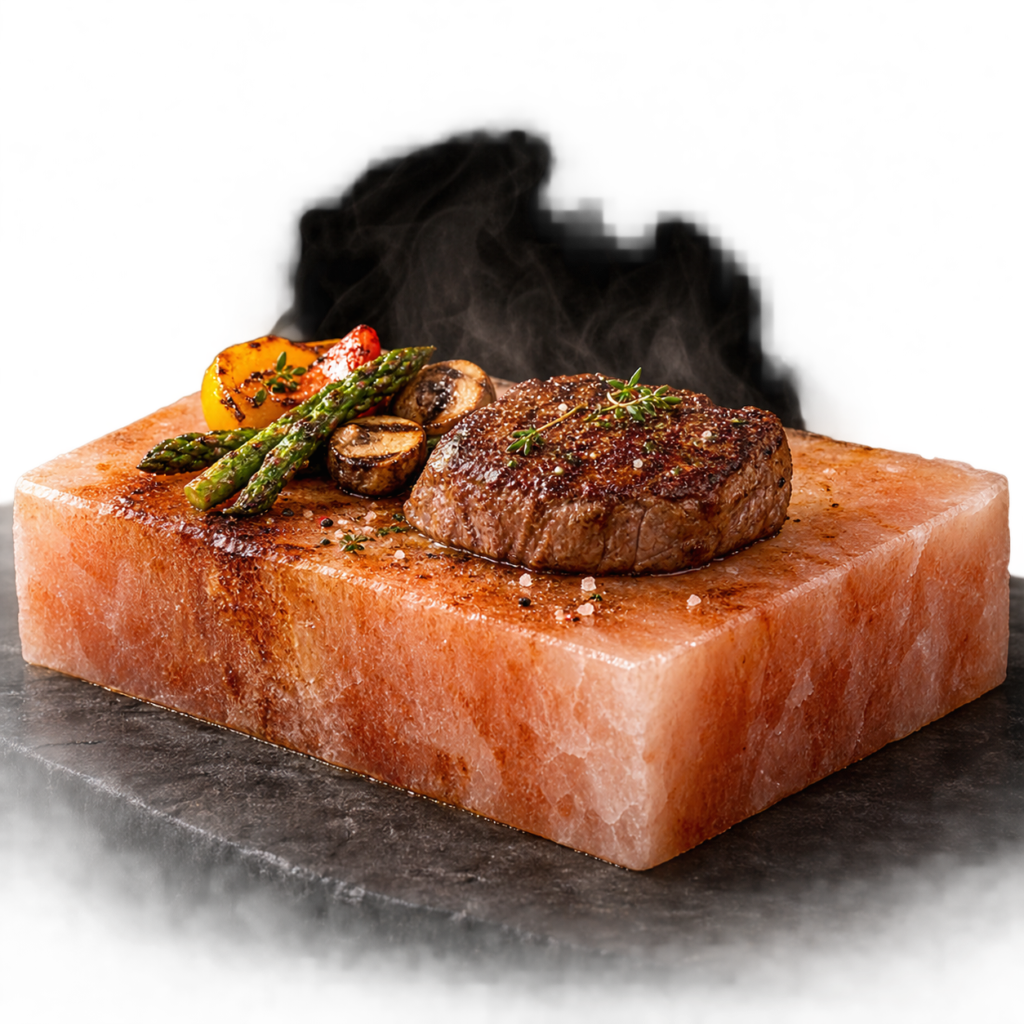 Himalayan salt cooking block supplied to restaurants and hotel kitchens