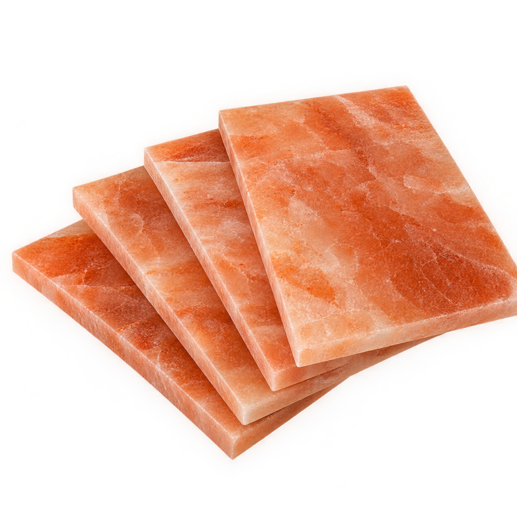 Standard Himalayan salt wall tiles for spa and salt room surfaces