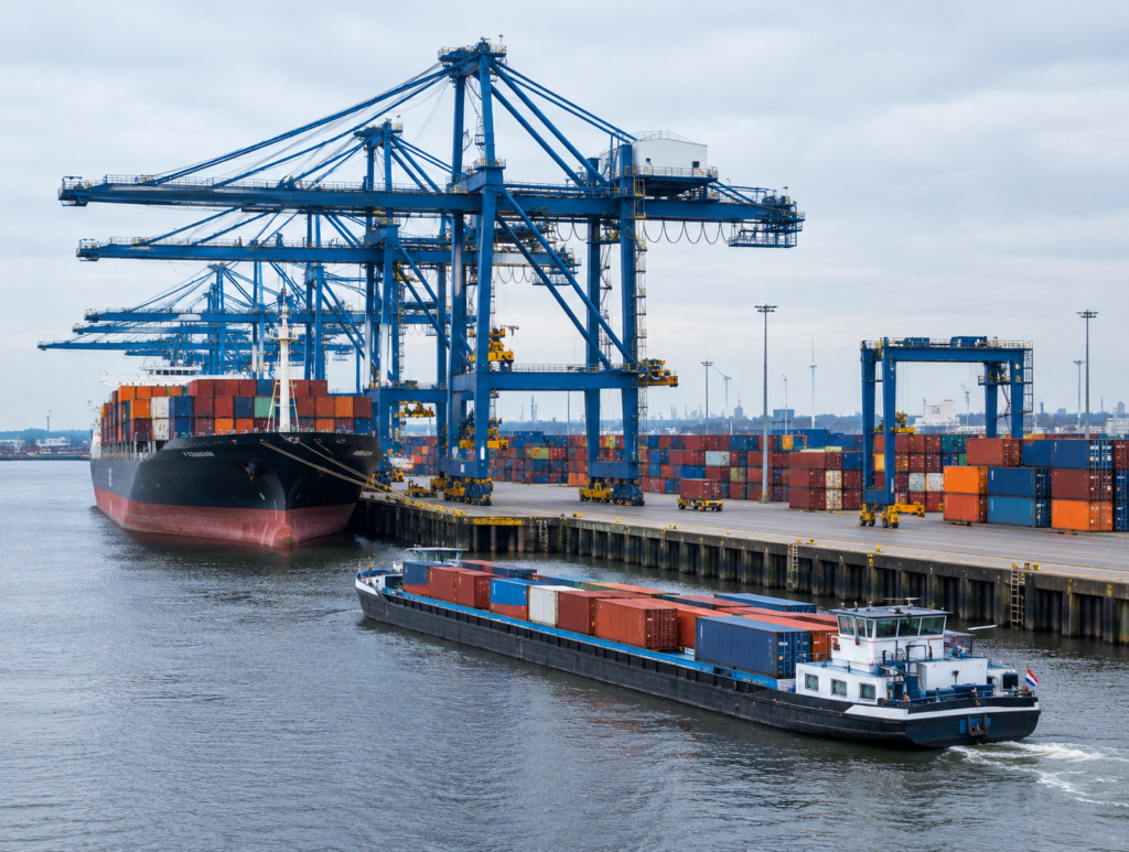 Himalayan salt containers shipped from Karachi to European ports