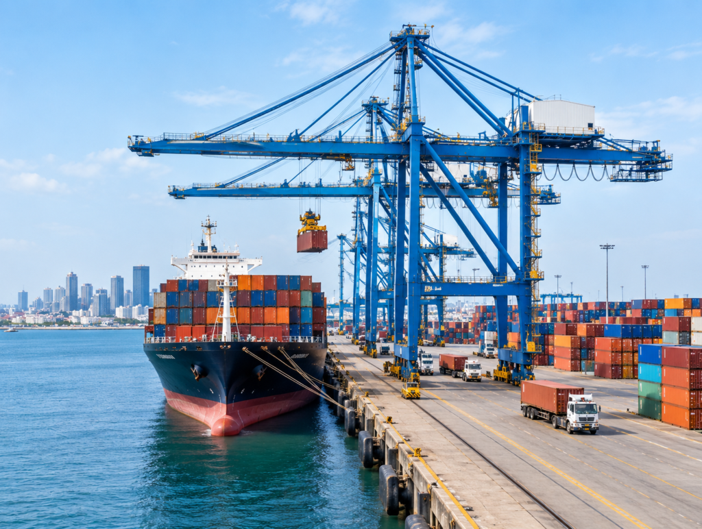 Himalayan salt containers shipped from Karachi to North American ports